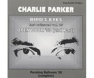 Bird'S Eyes Vol.25 Open D - Charlie Parker (Audio cd)