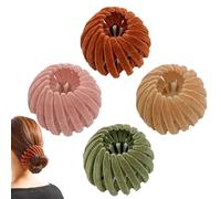 Birds Nest Ponytail Holders - Abs Bun Holders | Resin Birds Nest Ponytail Stand | Resin Bun Stand Bird Nest Magic | Hair Accessories Hair Clip | Birds Nest Plate For Long Short Curly Straight Hair