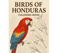 Birds of Honduras Coloring Book