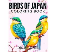 Birds of Japan: Coloring Book
