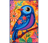 Birds of Joy: A Vibrant Notebook for Creative Minds: Colorful 6x9” Bird Journal with Watercolor-Inspired Backgrounds | 120 Lined Pages for Notes, Ideas & Doodles