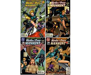 Birds of Prey - Manhunt #1-4 Complete Limited Series 1996 - 4 Comics