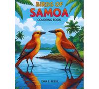 Birds of Samoa: Coloring Book