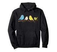 Birds On A Branch Bird Watcher Bird Watching Birding Felpa con Cappuccio