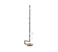 Piantana Industrial-Minimal Birds Metallo Nero 5 Luci G9 3W 3000K Luce Calda