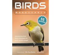 Birds Word Search: Interesting Bird Facts Included on Each Puzzle Page | 6X9 inches, 110 pages | 55 Puzzles … Great gift or to have fun while keeping your mind sharp!