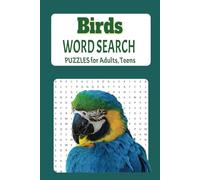 Birds Word Search Puzzle Book: Word Searches with Easy to Read Print about Birds, and Species | 6x9 Inches 110 pages | 50+ Puzzles…Gift for Bird Lovers, Nature Fans and Free Time Fun