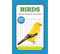 Birds Word Search Puzzles: Birdwatcher’s Word Search Book with 50+ Bird Species Puzzles | Perfect for Relaxation & Focus | 6x9 Inches 110 Pages