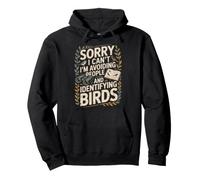 Birdwatching Divertente per introversi e Amanti Uccelli Felpa con Cappuccio