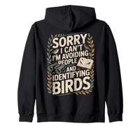 Birdwatching Divertente per introversi e Amanti Uccelli Felpa con Cappuccio