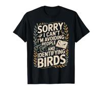 Birdwatching Divertente per introversi e Amanti Uccelli Maglietta