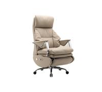 birene sedia da ufficio Sedia da ufficio direzionale elettrica in vera pelle, sedia ergonomica reclinabile for computer, for un comfort prolungato