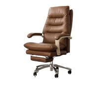 birene sedia da ufficio Sedia da ufficio in pelle, sedia da scrivania for computer reclinabile, comfort domestico direzionale