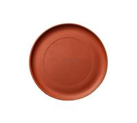 birene Sottovasi per Piante Vassoio raccogli Gocce for Piante da Interno ed Esterno, sottovaso Rotondo for vasi da Fiori in Fango Rosso e Sabbia Viola(M)