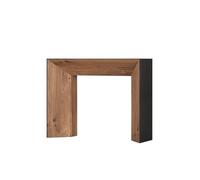 birene Tavolino d'ingresso nero - Tavolino laterale minimalista moderno for l'ingresso(100cm)