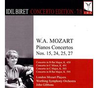 Wolfgang Amadeus Mozart W.A. Mozart: Piano Concertos Nos. 15, 24, 25, 27 (CD)
