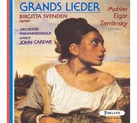 Birgitta Svenden,Mahler, Elgar Von Zemlinsky, Etc.Orch. Phil. De Nice, John Care