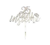 BIRIBAO 25 Anni Insieme Cake Topper