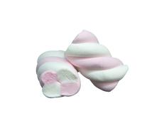 Biribaò Marshmallows Treccia Bianco Rosa Bulgari Busta 1 Kg