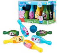 Birilli Bowling per Bambini Peppa Pig in Plastica 6 Birilli con Palla Disney 3 A