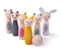 Birilli in legno animali del bosco BIGJIGS TOYS