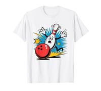 Birillo Palla da Bowling Giocatore di Lega Maglietta