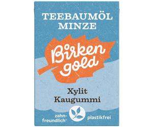 Birkebgold gomma da masticare naturale tea tree oil menta
