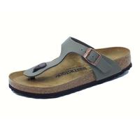 Birkenstock 0043391 Gizeh BS Stone Infradito per Donna in pelle verde