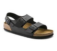 Birkenstock 034791 Milano black, Birko Flor SANDALO Uomo, Black EU 38