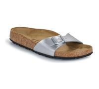 Birkenstock, MADRID Birko-Flor, Ciabatte Donna, Argento (Argento), 39 UE Stretto