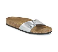 Birkenstock 040413 Madrid silver, Birko Flor PIANELLE Donna, Silver EU 41