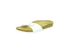 Birkenstock, MADRID Birko-Flor, Ciabatte Donna, Bianco (Bianco Bianco), 40 UE