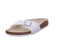 Birkenstock 040733 Madrid white, Birko Flor PIANELLE Uomo, White EU 38