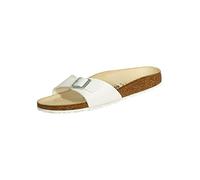 Birkenstock 040733 Madrid white, Birko Flor PIANELLE Uomo, White EU 38