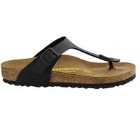 Birkenstock Gizeh Birko-Flor, Sandali Unisex - Adulto, Nero, 44 (Normale)