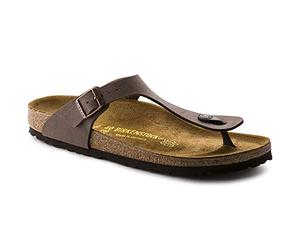 Birkenstock 043751 Gizeh mocca, Birkibuc Uomo, Brown EU 43