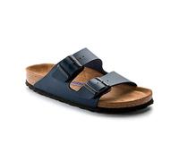 Birkenstock 051063 Arizona SFB blue, Birko Flor PIANELLE Uomo, Blue EU 39