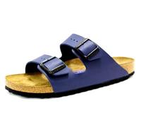 Birkenstock 051063 Arizona SFB blue, Birko Flor PIANELLE Uomo, Blue EU 40