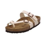 Birkenstock 071661 Mayari pearl white, Birko Flor Graceful SANDALO Donna, White EU 35