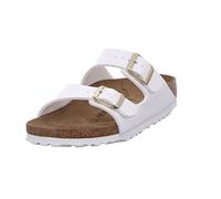 Birkenstock Ciabatte Donna Arizona Birko-Flor Patent 1005294 Bianco 40 EU Stretta