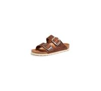 Birkenstock Arizona Big Buckle, Oiled Leather, PIANELLE Donna, Marrone (Cognac Hex Cognac Cognac Hex Cognac), 36 EU Stretta