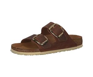 Birkenstock 1011073 Arizona Big Buckle cognac, Oiled Leather PIANELLE Donna, Cognac EU 38