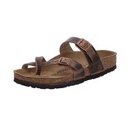 Birkenstock Mayari Brown, Oiled Leather, Sandalo Donna, Marrone Tabacco, 39 EU