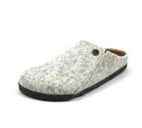 Pantofole Birkenstock Zermatt Standard FE grigio chiaro donna - 36
