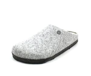 Birkenstock 1015086 Zermatt Shearling light grey, WoolFelt PIANELLE Uomo, Grey EU 38