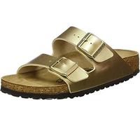 Birkenstock 1016111 Arizona gold, Birko Flor sandalo Donna, Gold EU 41