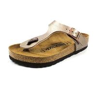 Birkenstock Gizeh Graceful, Birko Flor, Infradito Donna, Taupe Grazioso, 41 EU