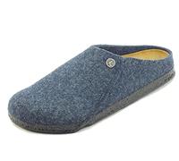 Birkenstock 1017519 Zermatt Rivet Dark Blue Ciabatte per Uomo in Lana Cotta (Taglia 40)