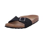 Birkenstock 1020060 Madrid earthy black veg, Birkibuc PIANELLE Donna, Black EU 36