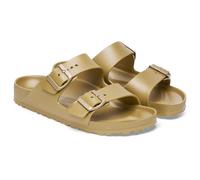 BIRKENSTOCK 1022465 ARIZONA EVA CIABATTE SCARPE DONNA DOPPIA FIBBIA GLAMOUR GOLD